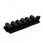 MEROURII 6 Crosse de Fusil de Chasse Tactique Ronde, Porte-Balle Shell Porte-munitions avec Bande de Support adhésive