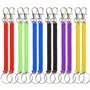 Porte-clés en Spirale Porte-Clés à Ressorts à Spirale