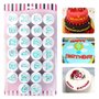 Emporte-pièce lettres et chiffres pour fondant - Alphabet - Décoration de gâteau - Kit d'éjection de tampons pour biscuits, pâte