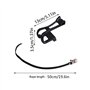 DONGKER 1 Paire Courroies de Pédale de Vélo, Pieds Clips Agrafes d'orteil de Pédale Vélo Sangles de Pédale Vélo pour Vélo Route 