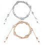 Zeayebsr 2 Pcs Chaîne Lunettes Femmes
