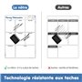 ANLIOTE Calendrier Mensuel et Hebdomadaire Magnétique pour Frigo et Petit Tableau Liste de Courses avec 4 Marqueurs et 1 Effaceu
