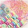 INSKIDS Lot de 695 barrettes à cheveux - Accessoires pour cheveux - Pinces à cheveux et bandes élastiques à cheveux - Pince à ch