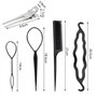 45mm Pinces Locks et Ensemble Tressé pour Filles Femmes Coiffures Bricolage