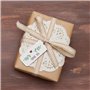 Papier Rond en Dentelle Blanche 4