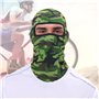 linvshi shop Cagoule Balaclava,Cagoule Moto Masque Unisexe Multifonctionnel Visage Balaclava Sport Protection pour Randonnée Vél