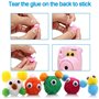 1500 pièces Yeux Mobiles Autocollant,Plastique Yeux Mobiles Googly Yeux Multicolore soi adhésif Yeux pour DIY Craft Scrapbooking