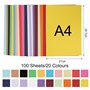 Papier Cartonné Couleur A4