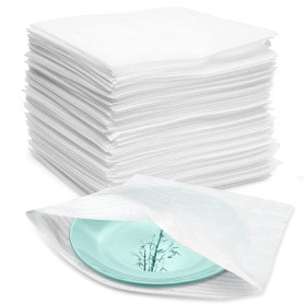 Feuilles Mousse Papier Bulle Déménagement Carton pour Vaisselle Carton Demenagement Verres Plats Assiettes (100PCS)