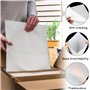 Feuilles Mousse Papier Bulle Déménagement Carton pour Vaisselle Carton Demenagement Verres Plats Assiettes (100PCS)