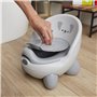 Infantino Siège de Toilette Potty Pals, Apprentissage de la Propreté pour les Tout-Petits, Cuvette Amovible, Protection Contre l