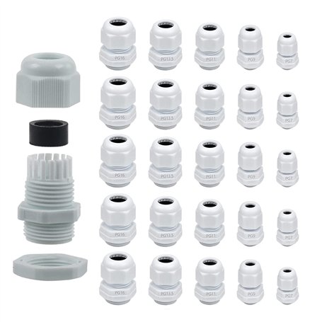 25 Pcs Presse-étoupes