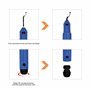 Kit d'outils d'ébavurage avec poignée antidérapante et lot de 10 lames d'ébavurage BS1010 pour bois, métal, plastique, aluminium