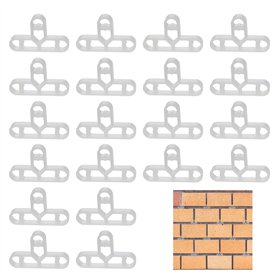 GZhaimai Lot de 200 croisillons de carrelage de 10 mm - Entretoises de carrelage en T - Pour couper et compenser les espacements