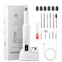 Brencco Ponceuse pour Ongles Professionnel Sans Fil Polyvalence 12 en 1
