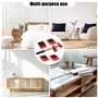 Mokaskaidj 5 Pièces Leve Meuble, Kit de Deplace Meuble a Roulette, Leve Meuble Lourd Élévateur, Meubles Furniture Lifter Set Pat