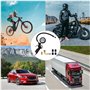 Baxcdyswe Manometre Pression Pneu, 220 PSI Pression Pneu Voiture, Pistolet de Gonflage, Compresseur Air, Poignée Gonflage Contro