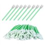 100 Pièces Bâtonnets de Nettoyage en Mousse