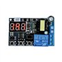 Module de relais 1 canal, AC 220 V Trigger Retard Cycle Relais temporisé Module de commande d'interrupteur réglable avec afficha