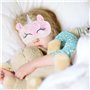 Masque de Sommeil Dames Masques de Sommeil en Peluche Mignon Licorne Masque pour les Yeux Respirant de Voyage pour la Nuit et la