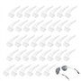 HXHWKEN 20Paires Embouts de Lunettes Antidérapants Anti-Slip Crochets d'Oreille Lunettes en Silicone Lunettes Accessoires pour L