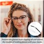 HXHWKEN 20Paires Embouts de Lunettes Antidérapants Anti-Slip Crochets d'Oreille Lunettes en Silicone Lunettes Accessoires pour L