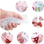 HBYMYDA 221 Pièces Moulle Resine Epoxy DIY Kit de Moule en Résine Alphabet Silicone Moules Alphabets en Résine pour Bricolage Bi