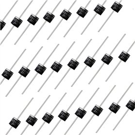 Schottky Lot de 50 diodes axiales 30 A 50 V 30 SQ050 pour panneau solaire parallèle de protection diodes en silicium diode barri