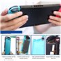 4 Pairs Left Right Slider Buckle Metal Lock Latch Bracket Controller Replacement Repair Part Tool Compatible with Switch Joy-Con