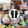 VDISRR Gants de Barbecue,Gants de Four,Gants de Cuisson résistants à la Chaleur Jusqu'à 1472 ℉/800 ℃ Antidérapants Silicone Gant