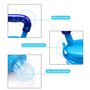 Sucette Fruit pour Bebe,4 pcs Tétine Grignoteuse Fruit Dentition Factice Fruits Frais Sucette Infantile Silicone Sucette Grignot