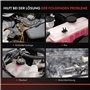 Frankberg Vase d'expansion liquide de refroidissement sans Capteur sans Couvercle pour 206 Hatchback 2A C 206 SW 2E K 1998-2008 