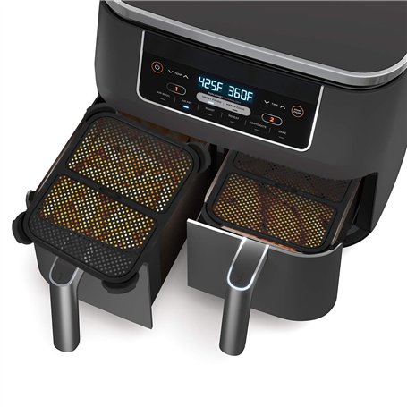 2 Pièces Grille Anti Projection Air Fryer Compatible avec Ninja Foodi MAX Dual Zone AF400EU & AF451EU | Accessoire Réutilisable