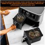 2 Pièces Grille Anti Projection Air Fryer Compatible avec Ninja Foodi MAX Dual Zone AF400EU & AF451EU | Accessoire Réutilisable 