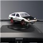 Ocuuer AE86 Drift Car Ornement Rotatif – Modèle de Tableau de Bord de Voiture en Alliage – Décoration de véhicule Spin & Follow 