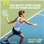 LYEAA Gardien de score de tennis pour raquette et padel - Portable - Petit tableau de score (noir)
