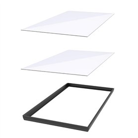 Lot de 2 films de protection d'écran en verre trempé anti-rayures