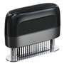 Generic Aiguille à viande en acier inoxydable 48 lames Attendrisseur de viande manuel (Noir)