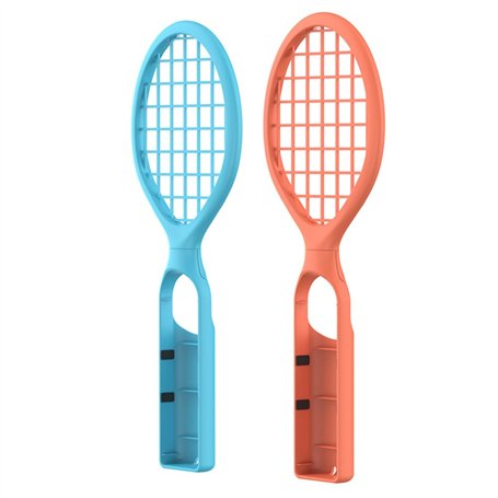 Ensemble de 2 raquettes de tennis pour interrupteur avec manche et bracele