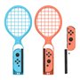 Ensemble de 2 raquettes de tennis pour interrupteur avec manche et bracele