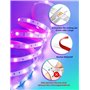 Ruban Led, 6M Bande Led Lumineuse RGB avec télécommande APP, Synchroniser avec Rythme de Musique, LED Ruban pour Led Chambre Déc