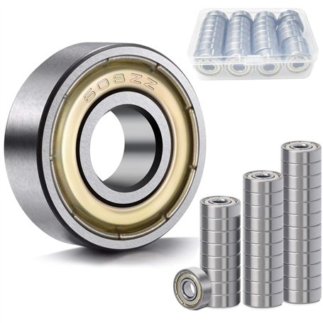 WZYTEU 32 Pcs Roulement 608zz
