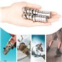 WZYTEU 32 Pcs Roulement 608zz, Carbone Acier Double Blindage 608 Bearing pour Patins Rollers Skateboard Longboard Trottinettes (