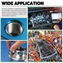 WZYTEU 150 Pcs Helicoil, Auto-taraudé Kit Reparation Filetage en Acier Inoxydable 304 pour Améliore la Durabilité de la vis et P