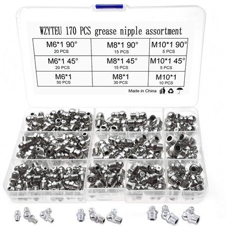 WZYTEU 170 Pcs Graisseur