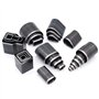 Yuhtech 52 Pcs Outils de Coupe Cuir Kit Poinçon à Main Découpeur pour Maroquinerie Artisanat Travail