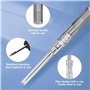 SOTICA Aiguilles Piercing 5PCS Catheter Piercing 16G Aiguille de Piercing Nez Oreille IV Aiguilles de Cathéter Piercing Outils d