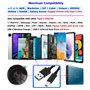 6FT Câble Chargeur Rapide 3A USB Type C - 10mm Connecteur - pour Blackview BL6000 Pro BV5100 BV5900 BV6100 BV6300 BV6800 Pro BV6