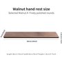 Repose-poignet ergonomique VAYDEER pour jeu avec clavier sans fil 87 touches pour ordinateur portable et de bureau, saisie facil