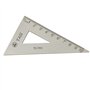 LATERN 4 Pièces Math Outil De Géométrie En Alliage D'aluminium Triangle Règle Carré Ensemble, Ensemble De Dessin Fournitures pou